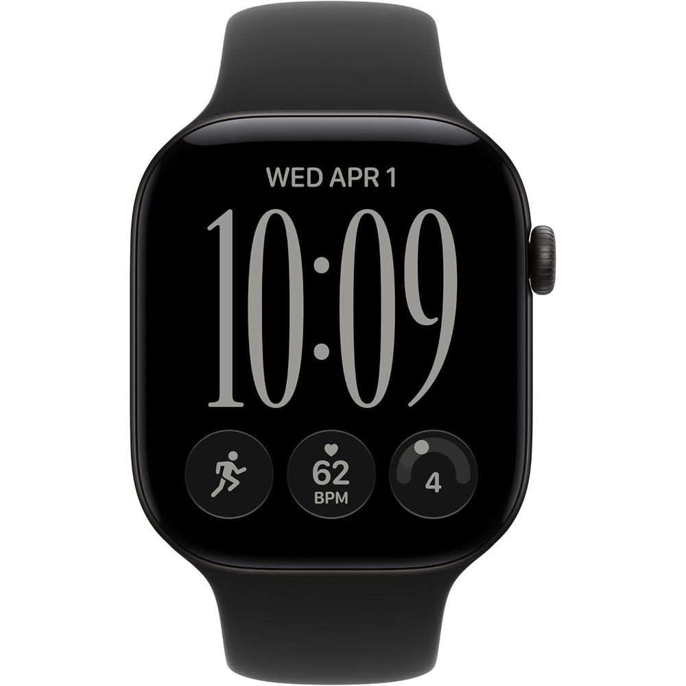 APPLE WATCH SERIES 12 (GPS) 46MM BLACK ALUMINUM + SPORT BAND BLACK - M/L - 2