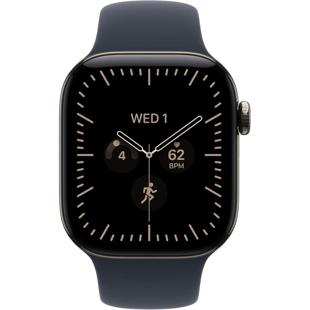 APPLE WATCH SERIES 12 (GPS + CELLULAR) 42MM NATURAL TITANIUM + SPORT BAND NAVY BLUE - S/M - 2