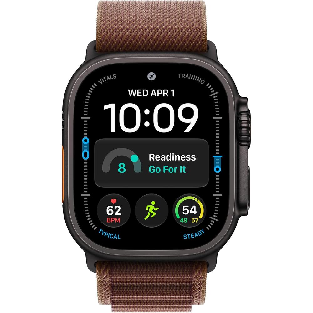 APPLE WATCH ULTRA 4 (GPS + CELLULAR) 49MM BLACK TITANIUM + ALPINE LOOP BURGUNDY - M - 2