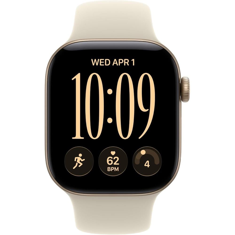 APPLE WATCH SERIES 12 (GPS) 42MM LIGHT GOLD ALUMINUM + SPORT BAND SAND - S/M - 2
