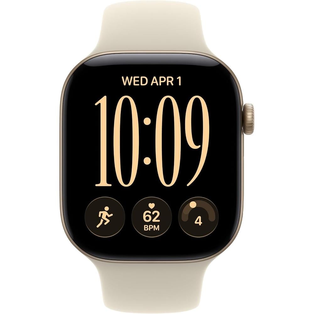 APPLE WATCH SERIES 12 (GPS + CELLULAR) 46MM LIGHT GOLD ALUMINUM + SPORT BAND SAND - M/L - 2
