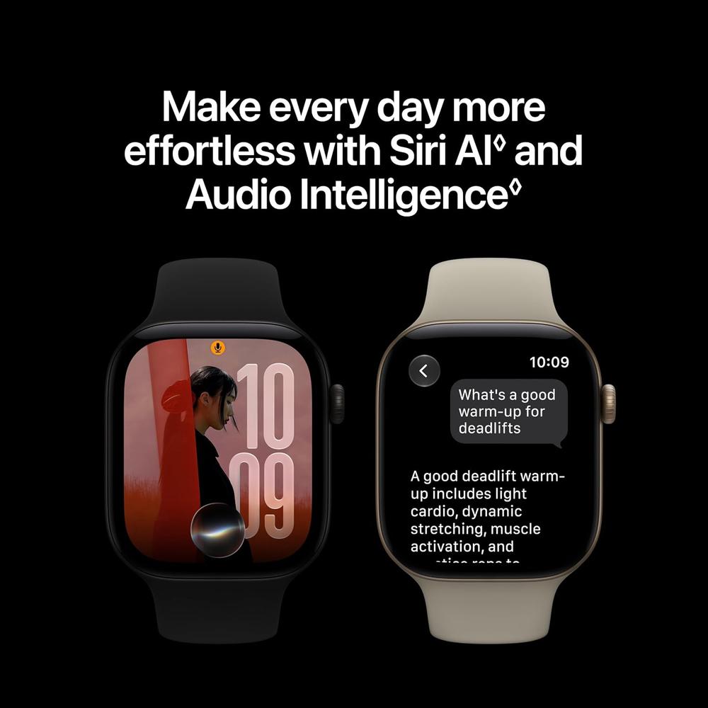 APPLE WATCH SERIES 12 (GPS + CELLULAR) 46MM NATURAL TITANIUM + MILANESE LOOP NATURAL - M/L - 6