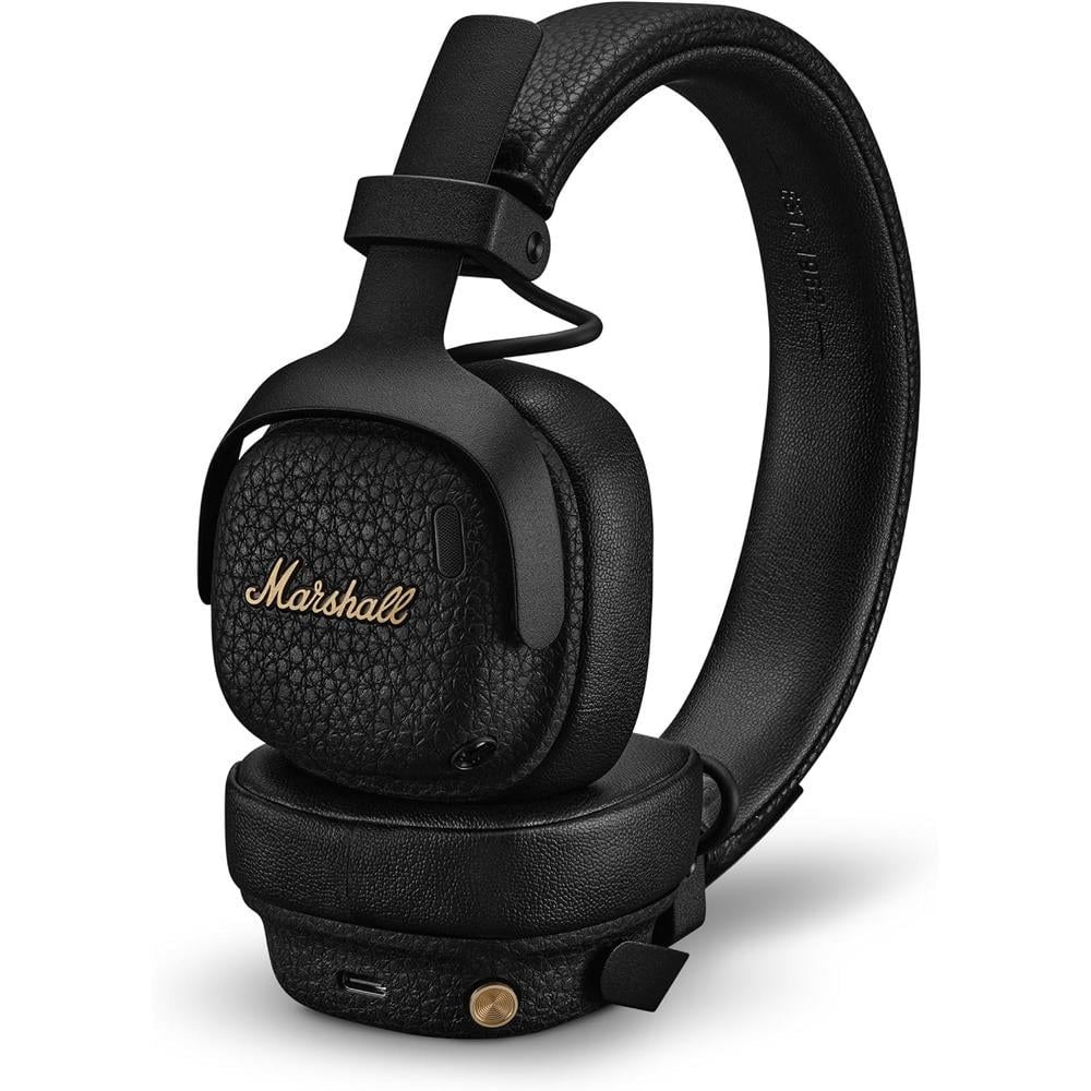 AUDÍFONOS INALÁMBRICOS ON-EAR CANCELACIÓN DE RUIDO MILTON ANC MARSHALL | NEGRO - 1