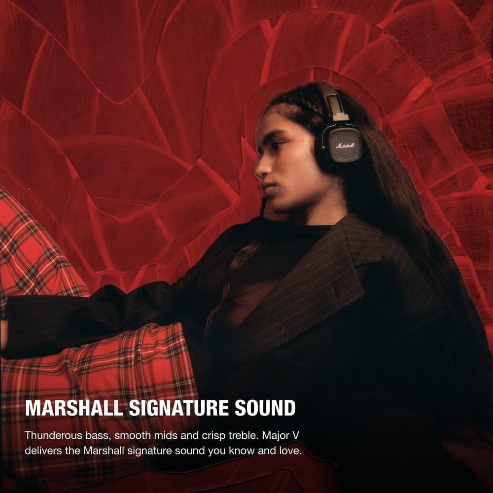 AUDÍFONOS INALÁMBRICOS ON-EAR MAJOR V MARSHALL | NEGRO - 2