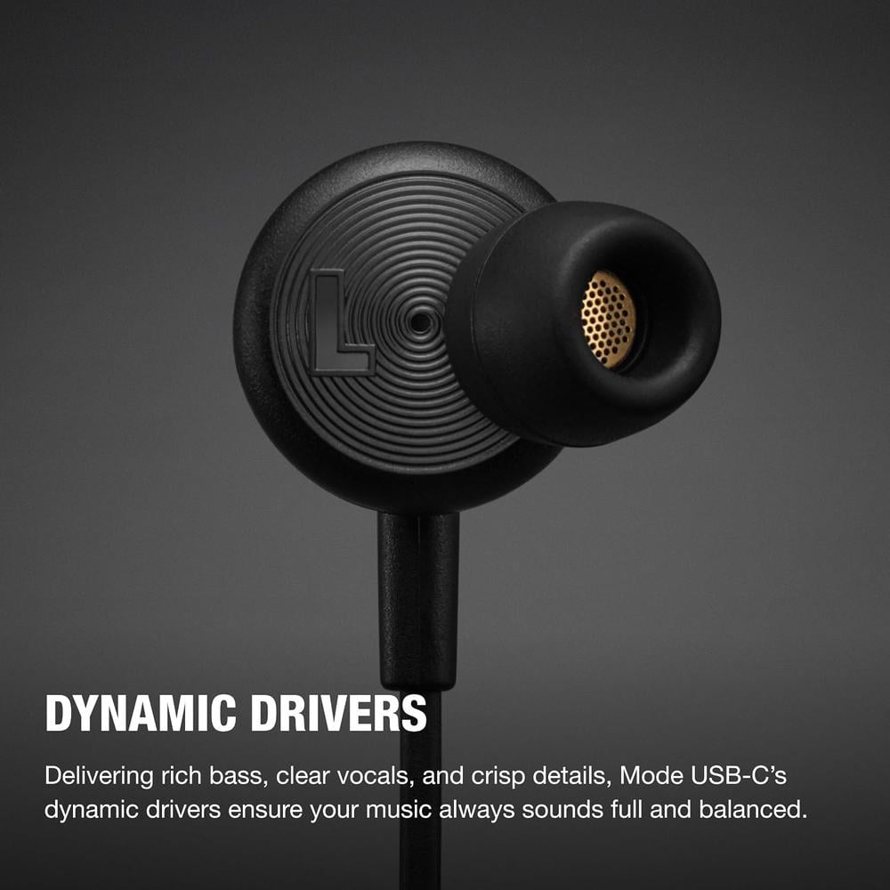 AUDÍFONOS ALÁMBRICOS IN-EAR USB-C MODE MARSHALL | NEGRO - 2