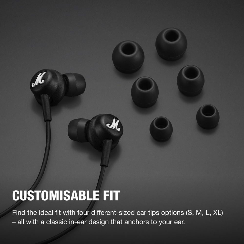 AUDÍFONOS ALÁMBRICOS IN-EAR USB-C MODE MARSHALL | NEGRO - 3