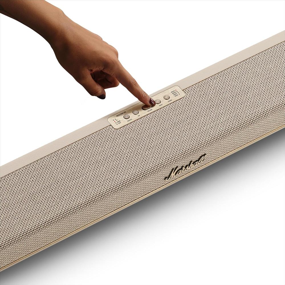 BARRA DE SONIDO DOLBY ATMOS HESTON 60 MARSHALL | CREMA - 6