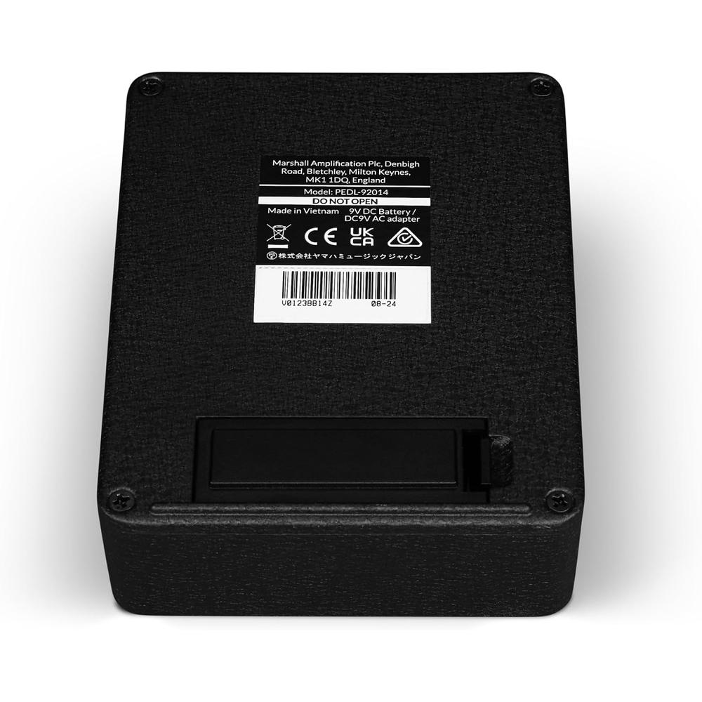 PEDAL DE EFECTO OVERDRIVE DISTORSIÓN JCM900 MARSHALL | NEGRO Y DORADO - 5