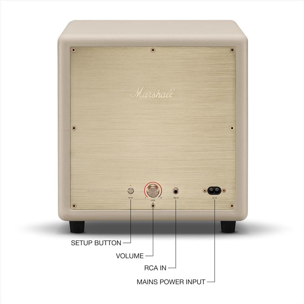 PARLANTE SUBWOOFER HESTON SUB 200 MARSHALL | CREMA - 3