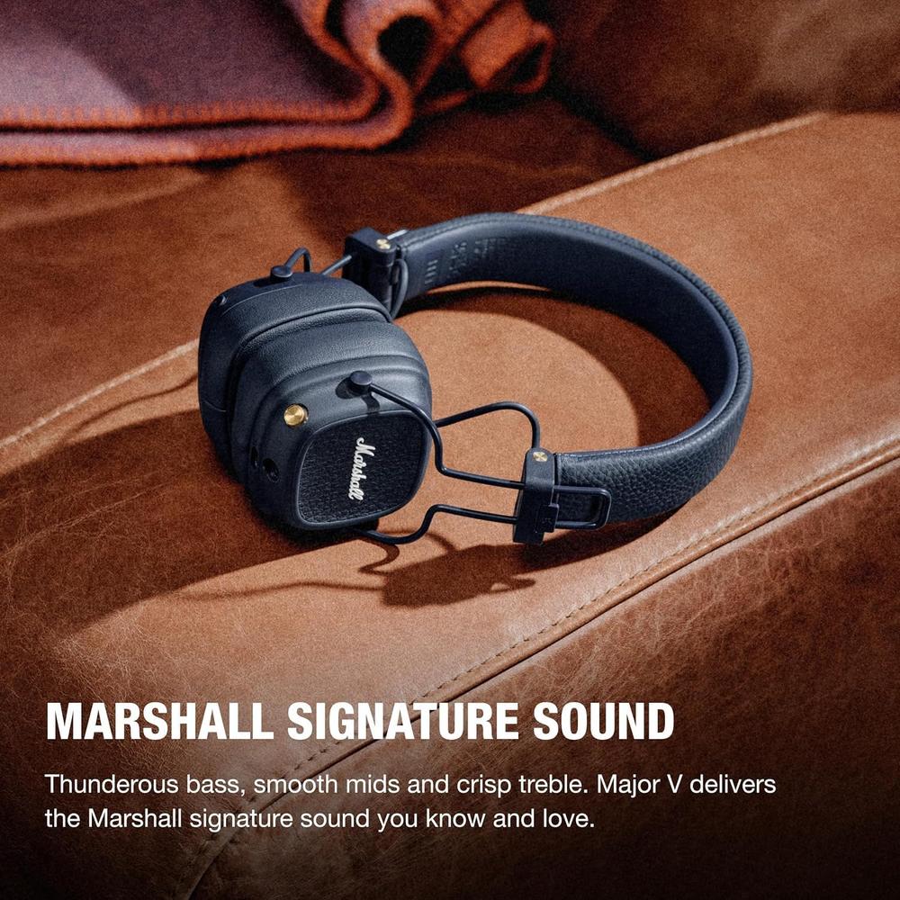 AUDÍFONOS INALÁMBRICOS ON-EAR MAJOR V MARSHALL | AZUL NOCHE - 4