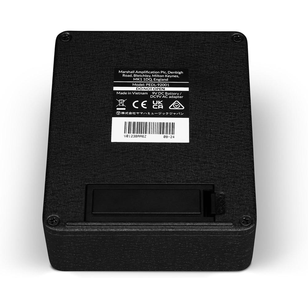 PEDAL DE EFECTO OVERDRIVE DISTORSIÓN JCM800 MARSHALL | NEGRO Y DORADO - 5