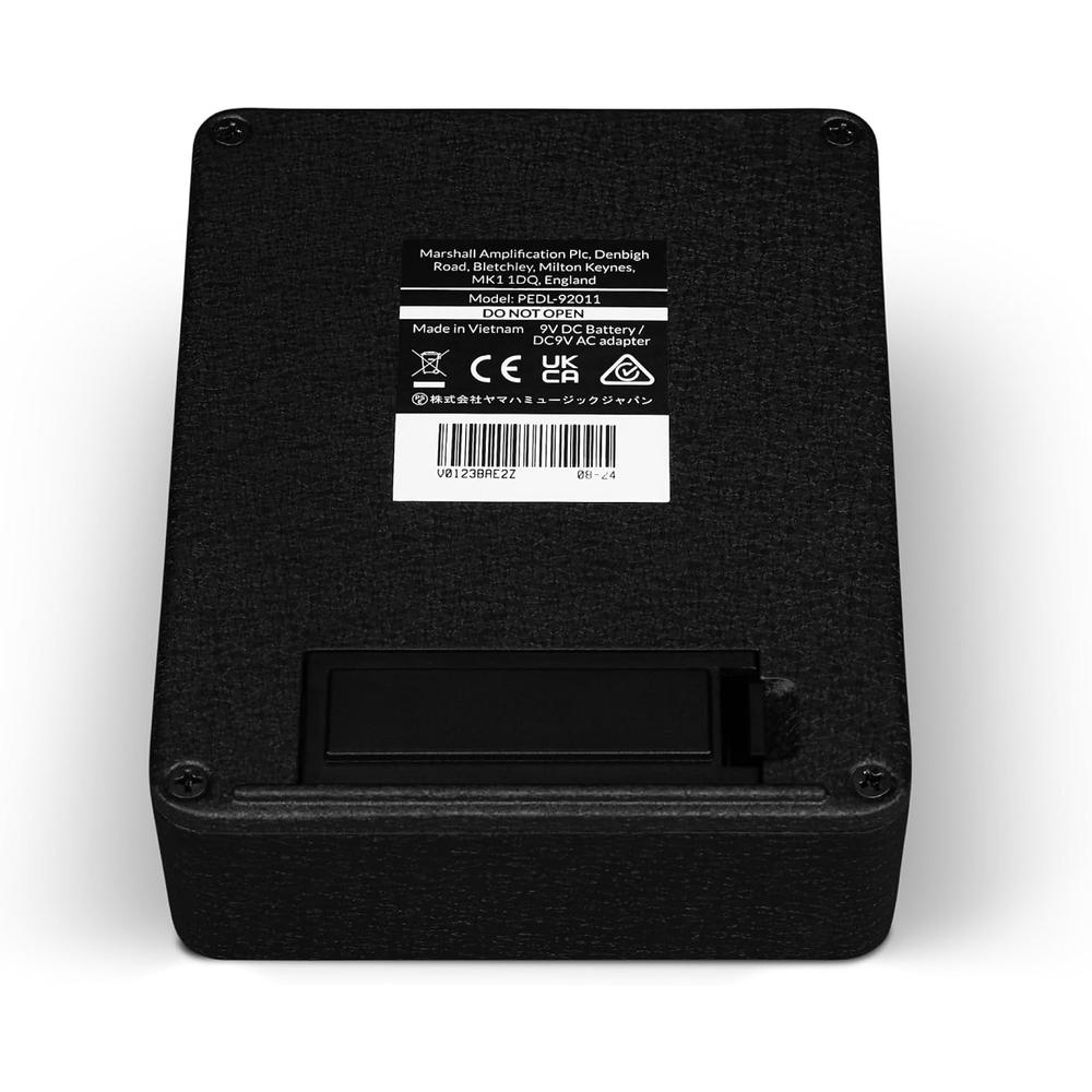 PEDAL DE EFECTO OVERDRIVE DISTORSIÓN JVM MARSHALL | NEGRO Y DORADO - 5