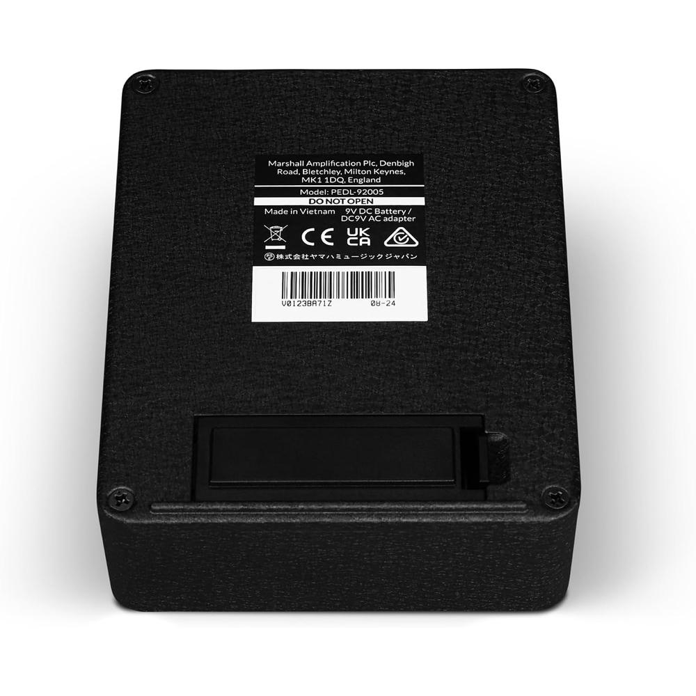 PEDAL DE EFECTO OVERDRIVE DISTORSIÓN DSL MARSHALL | NEGRO Y DORADO - 5