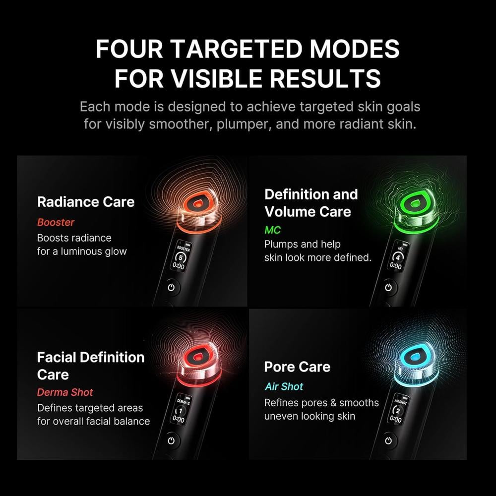 MASAJEADOR FACIAL MEDICUBE AGE-R BOOSTER PRO 6 EN 1 TECNOLOGÍA COREANA - 3