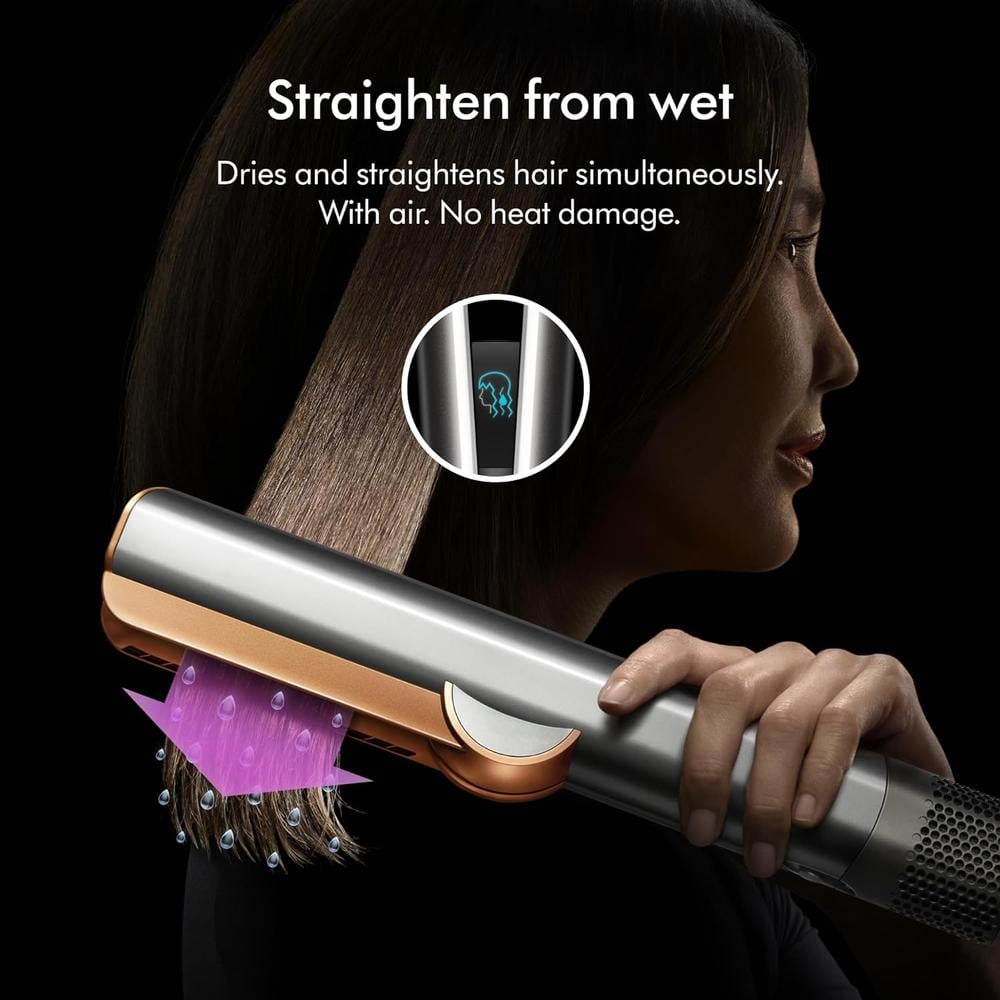 PLANCHA DE PELO DYSON AIRSTRAIT PARA CABELLO HÚMEDO Y SECO | ROSA - 3