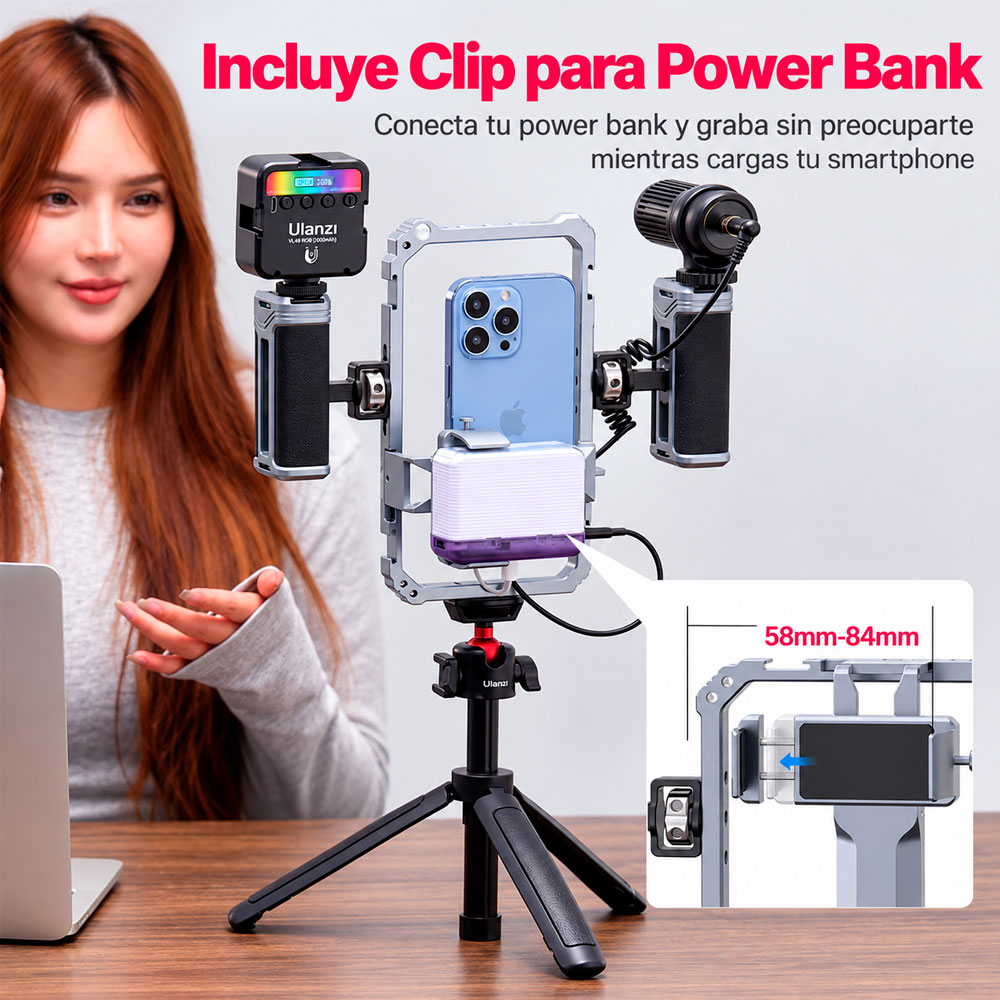ESTABILIZADOR MANUAL ULANZI SKU3127 PARA SMARTPHONE - 5