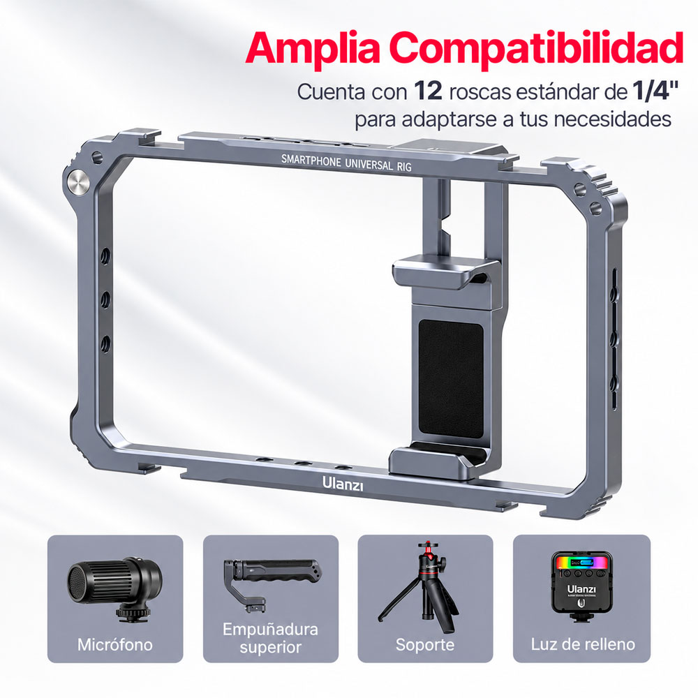 ESTABILIZADOR MANUAL ULANZI SKU3127 PARA SMARTPHONE - 6