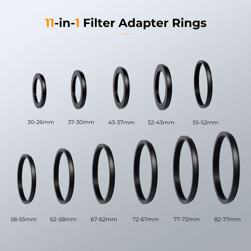 SET DE 11 ANILLOS REDUCTORES KYF CONCEPT SKU0801 - 2