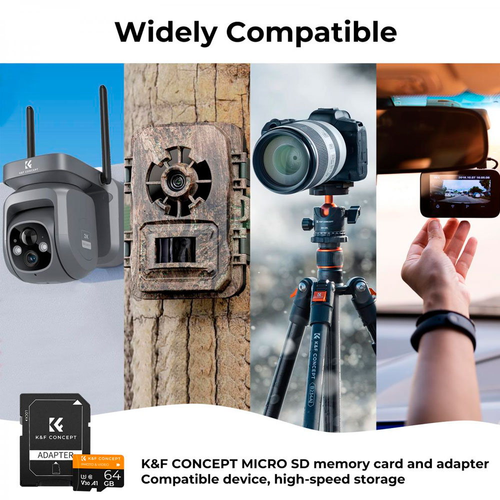MEMORIA MICRO SD KYF CONCEPT 64GB  R95MB - W45MB - 2