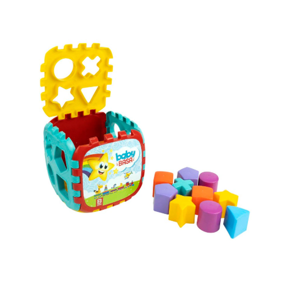 JUEGO DIDACTICO CUBO DE ACTIVIDADES BABY BASA - 1