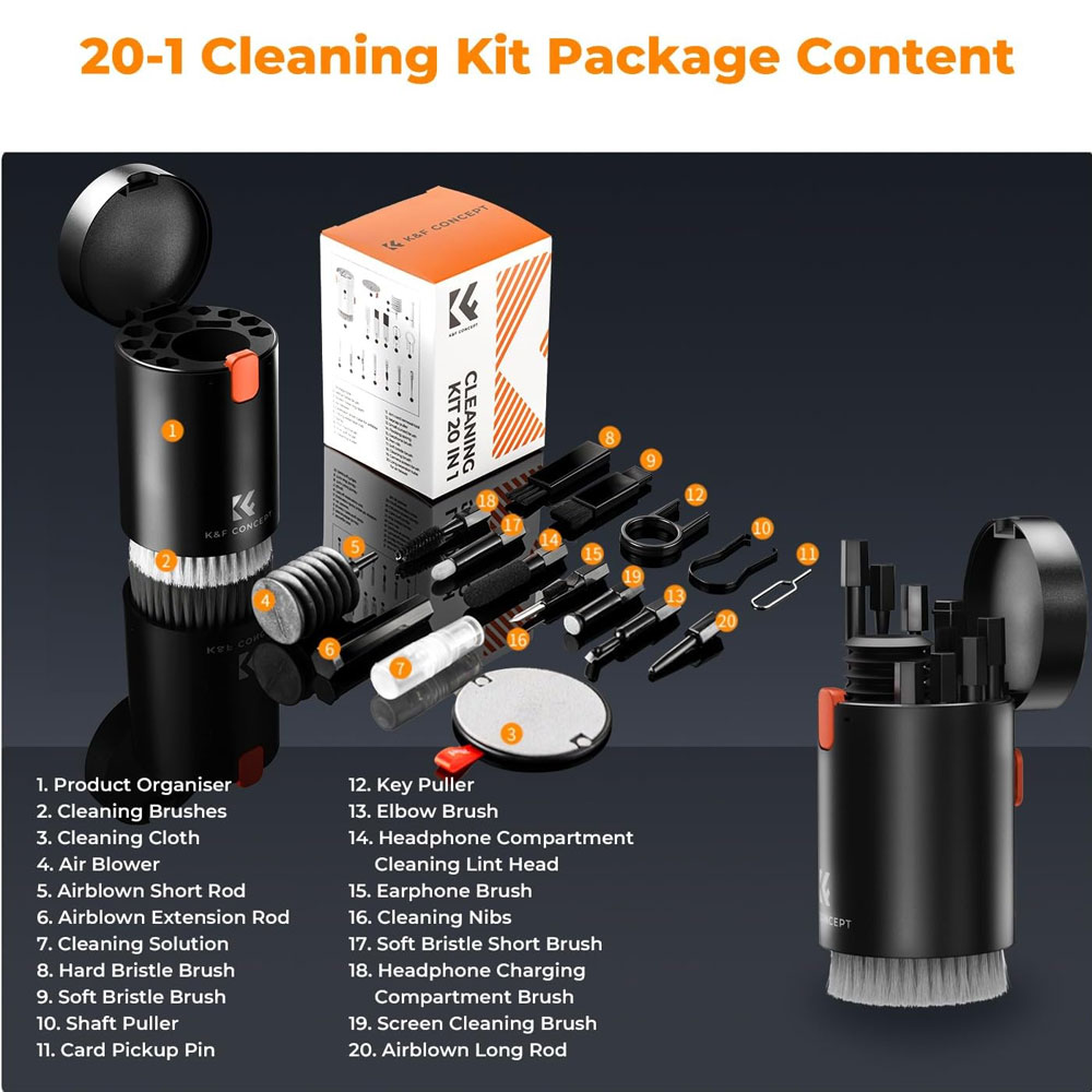 KIT DE LIMPIEZA 20 EN 1 KYF CONCEPT SKU.2279 - 6