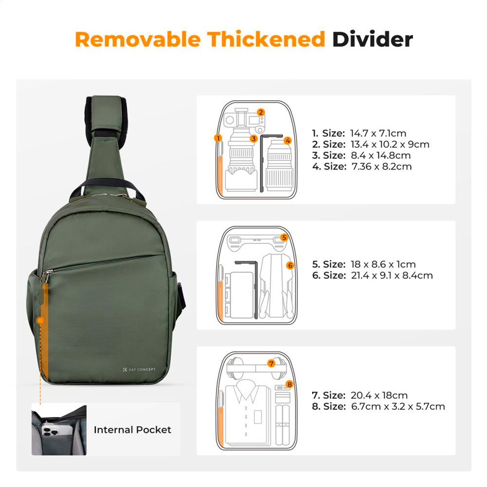 MOCHILA KYF CONCEPT KF13.171V2 - VERDE - 2