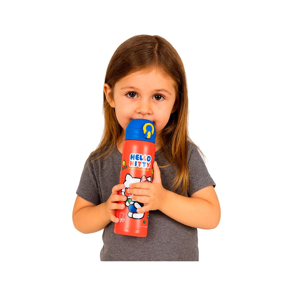 TOMATODO BOTELLA ACERO HELLO KITTY SCOOL 420ML 704234 - 3
