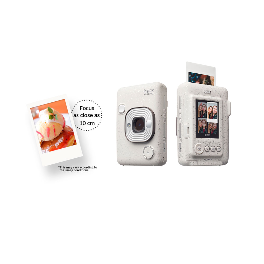 CAMARA FUJIFILM INSTAX MINI LIPLAY WHITE - 5