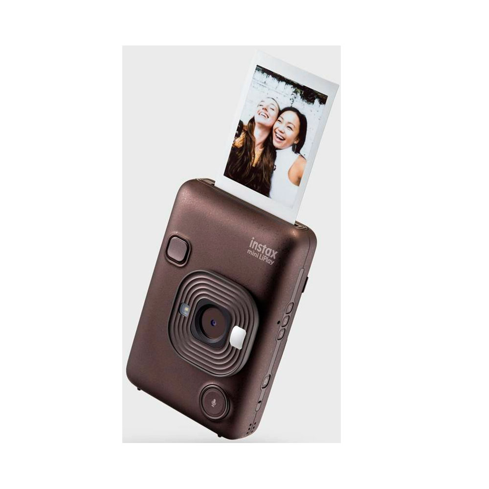 CAMARA FUJIFILM INSTAX MINI LIPLAY BRONZE+ PELICU X20 UNID - 4