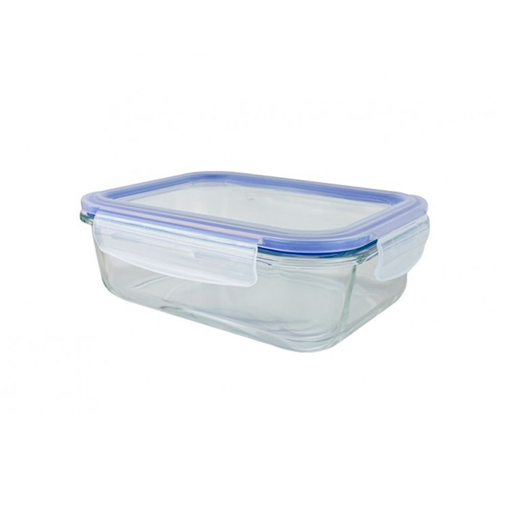 TAPER GYG RECTANGULAR HERMETICO 1000ML TAPA COLOR VARIADO - 1