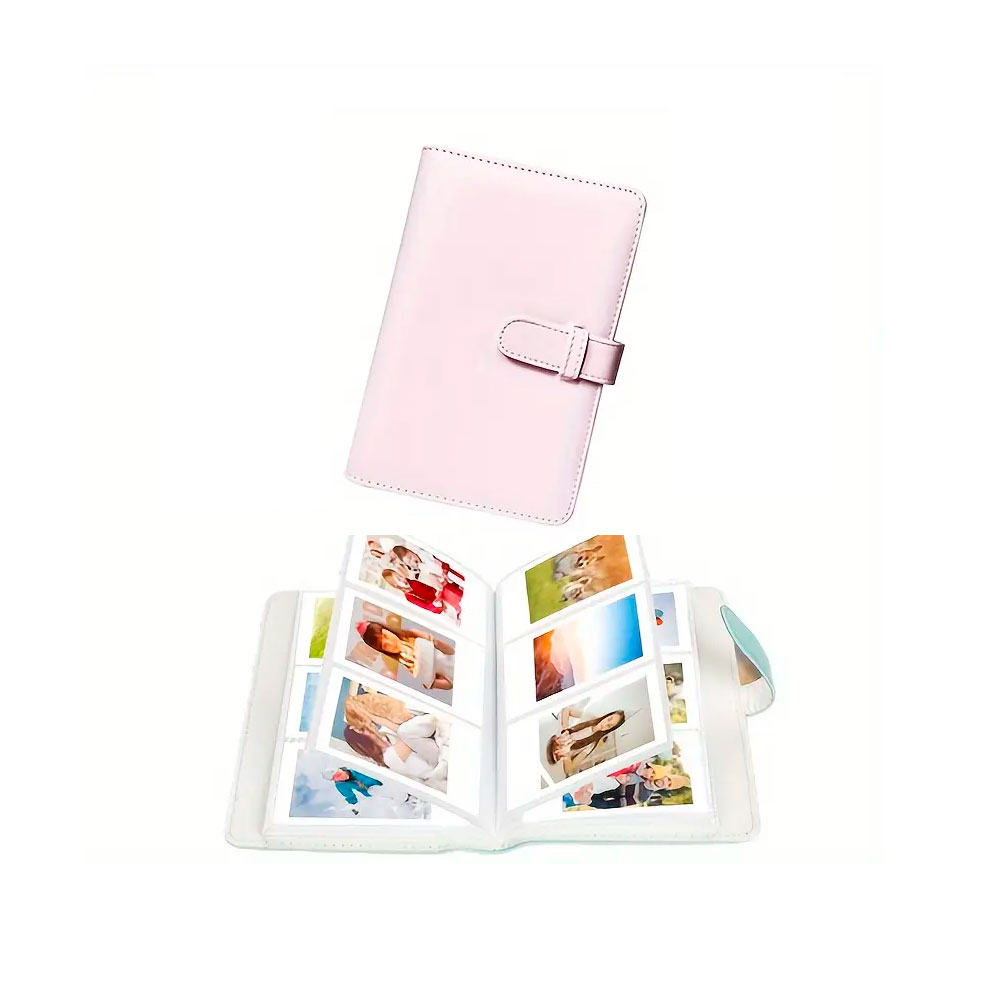 COMBO PACK DE PELICULA FUJIFILM + ALBUM INSTAX ROSA 108 FOTOS. - 3