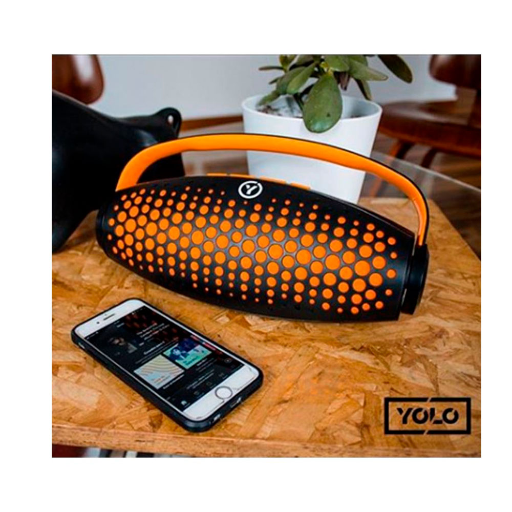 PARLANTE MESH YOLO BLUETHOOT 10M USB YBTS7527 - 2