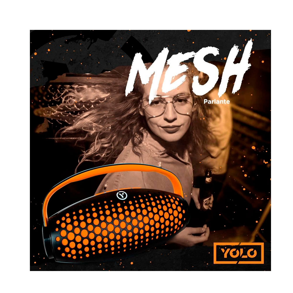 PARLANTE MESH YOLO BLUETHOOT 10M USB YBTS7527 - 3