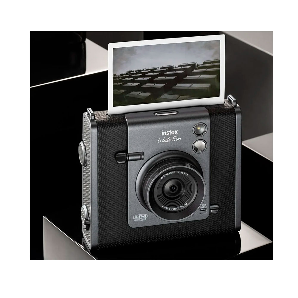 CAMARA FUJIFILM INSTAX WIDE EVO BLACK - 8