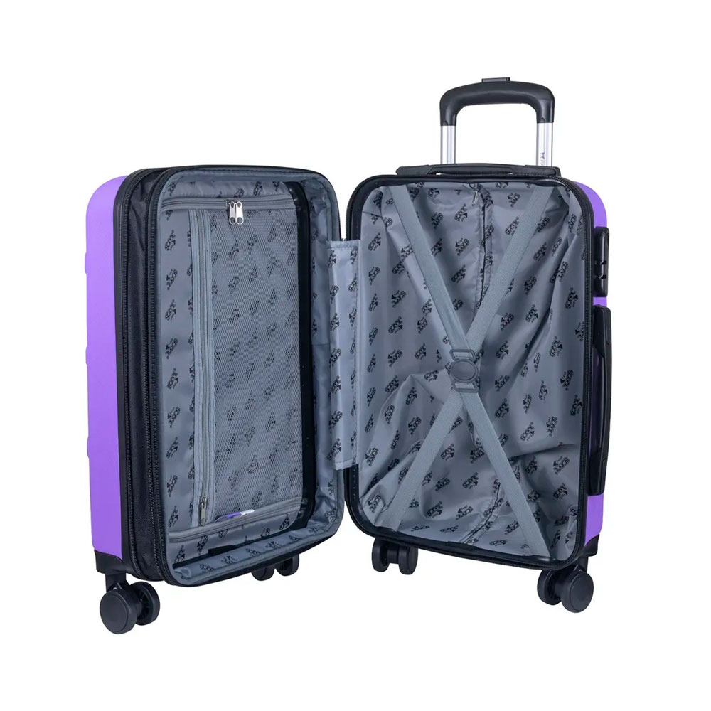 MALETA DE VIAJE CABINA KUROMI SCOOL CARRY ON LILA - 4
