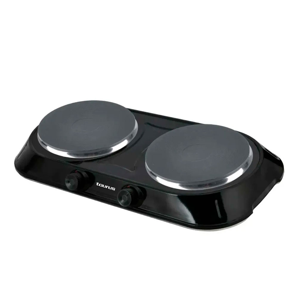 COCINA ELECTRICA TAURUS 2 HORNILLAS FENIX DUO - 2