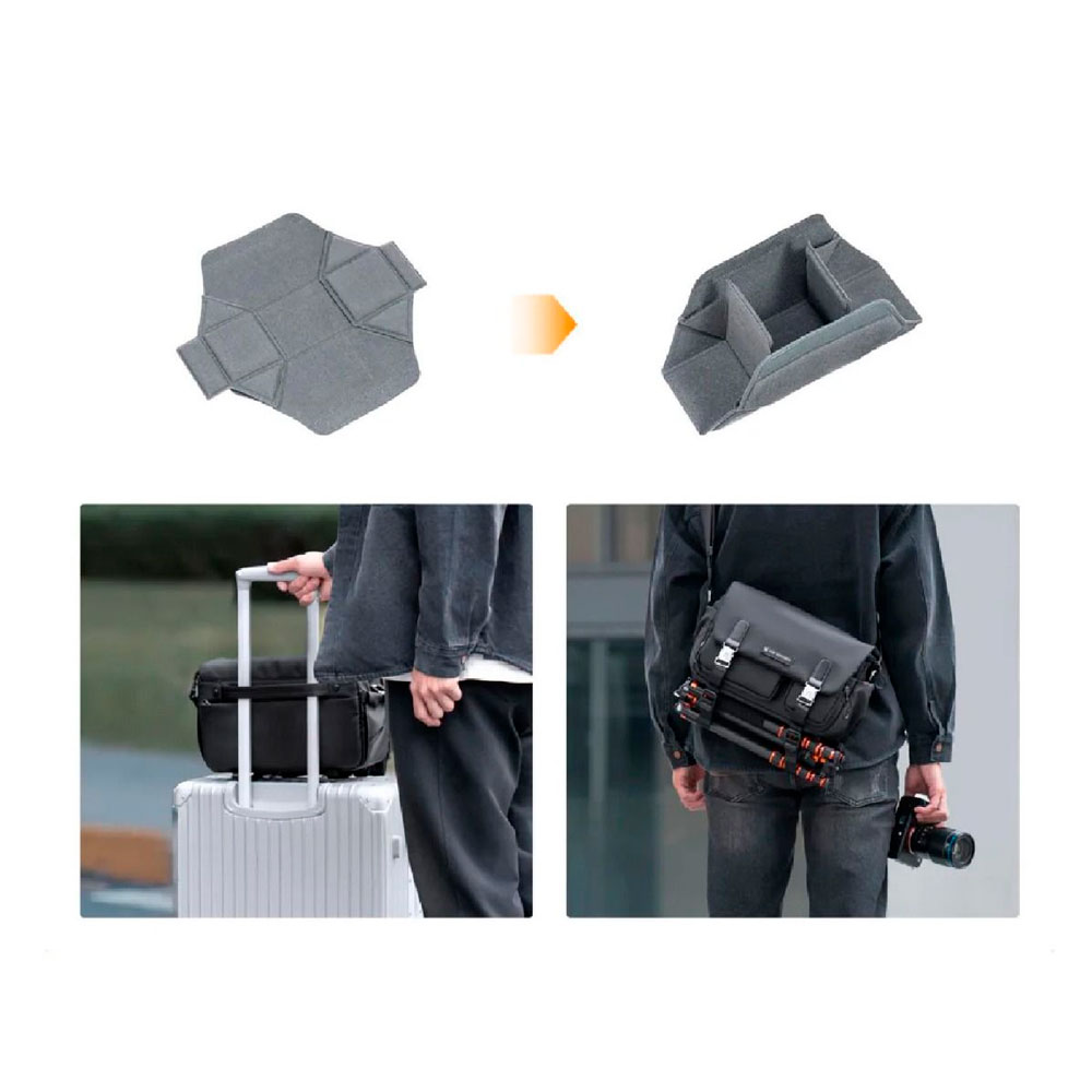 MALETIN KYF CONCEPT 10L - KF13.142 - NEGRO - 6