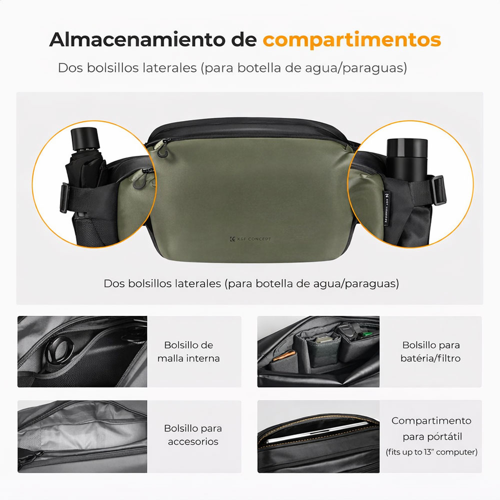 ESTUCHE KYF CONCEPT 12L - KF13.177V1 - VERDE - 4