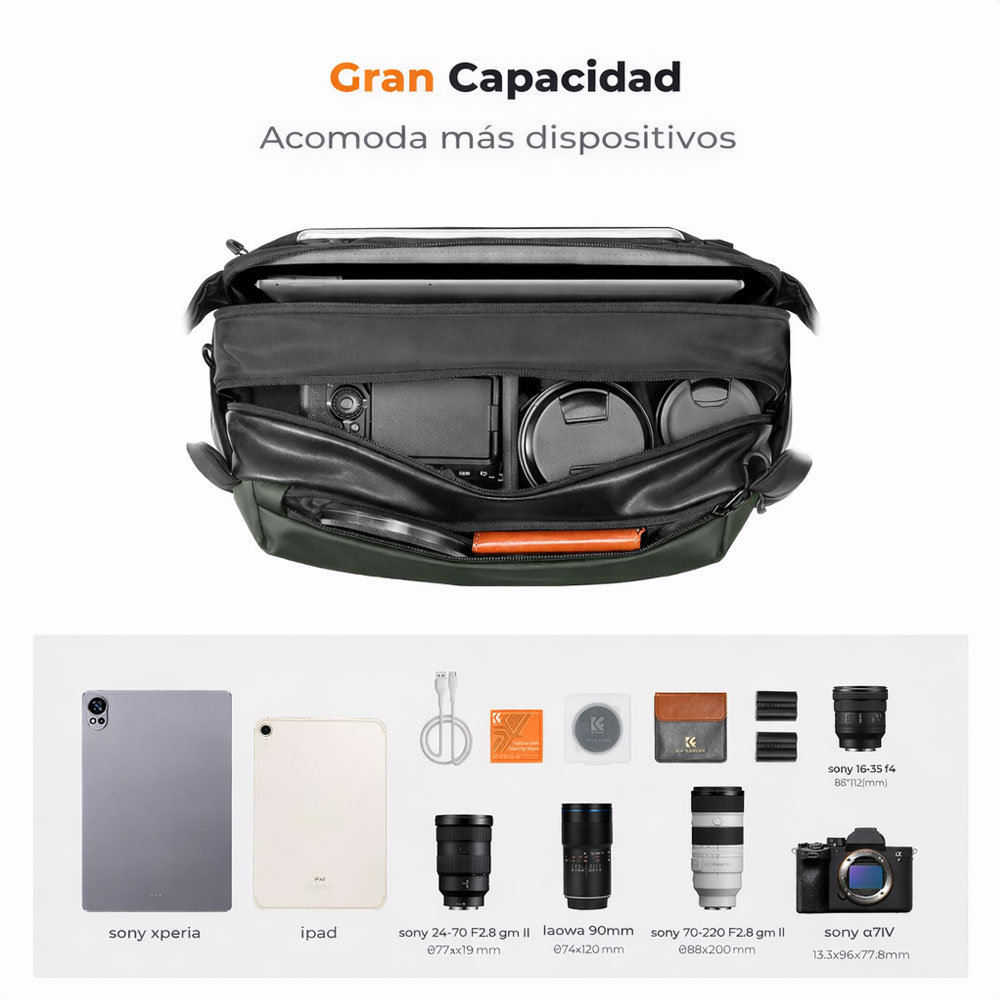 ESTUCHE KYF CONCEPT 12L - KF13.177V2 - VERDE OSCURO - 7