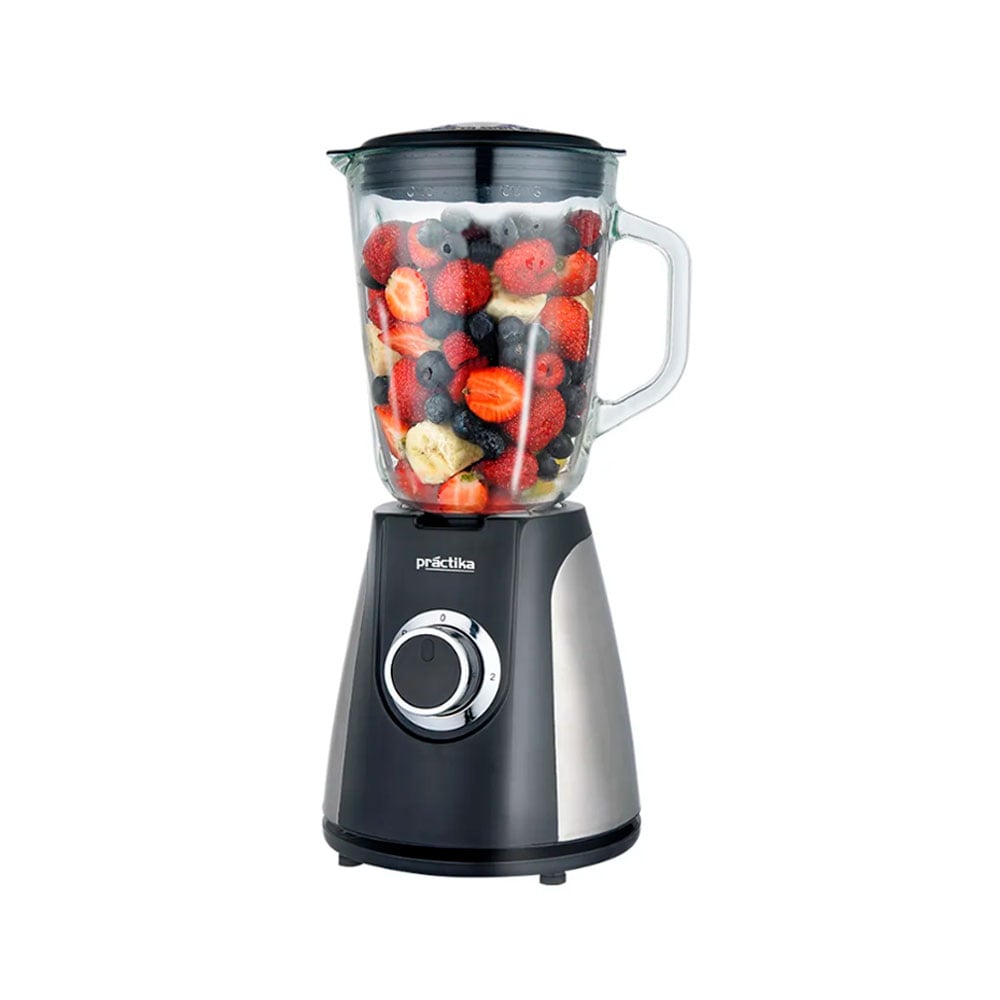 LICUADORA PRACTIKA CD 700 1.5 LT 700W INOX VIDRIO - 1