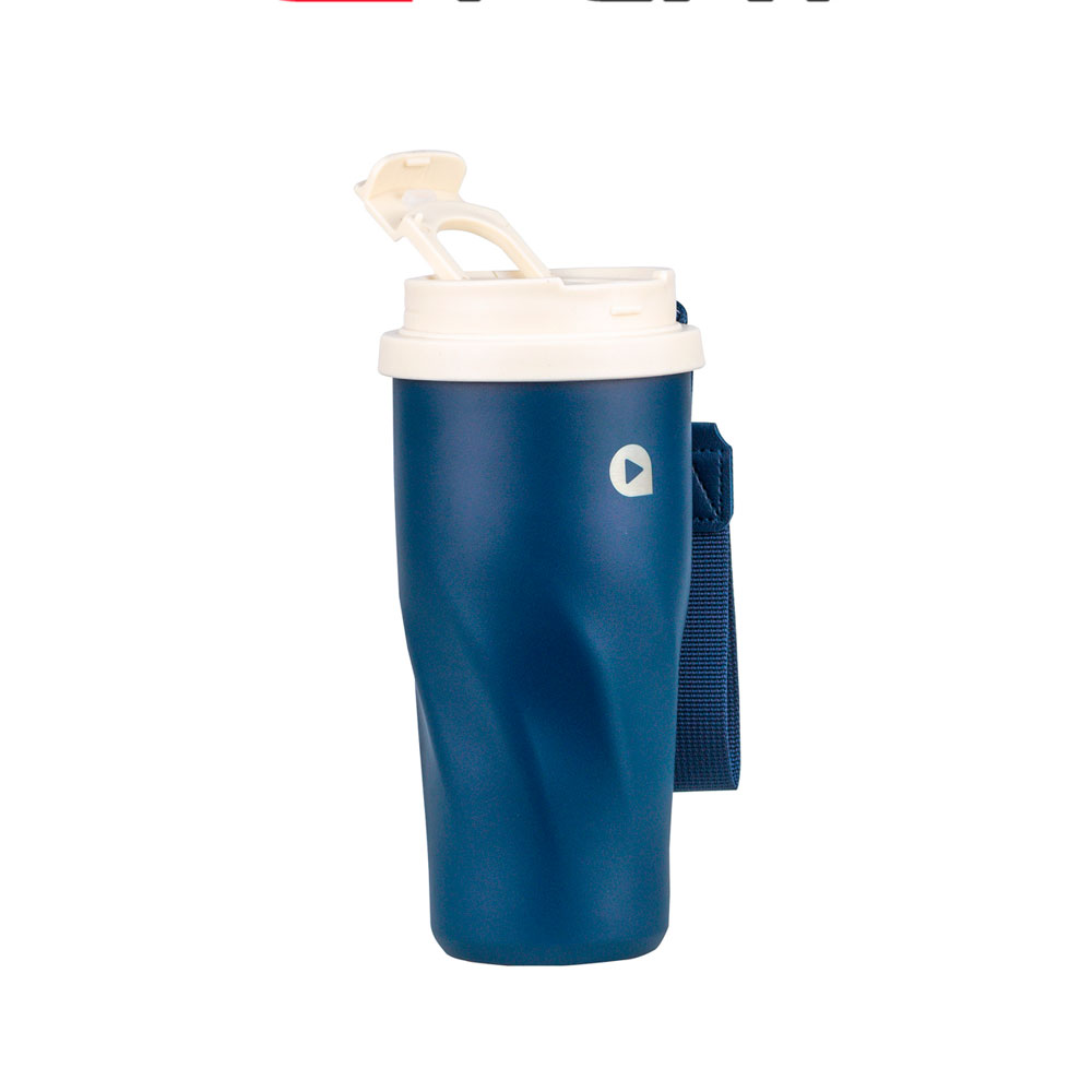 VASO AQUA MUG SCOOL 500 ML DOBLE TOMA NAVY 400434 - 2