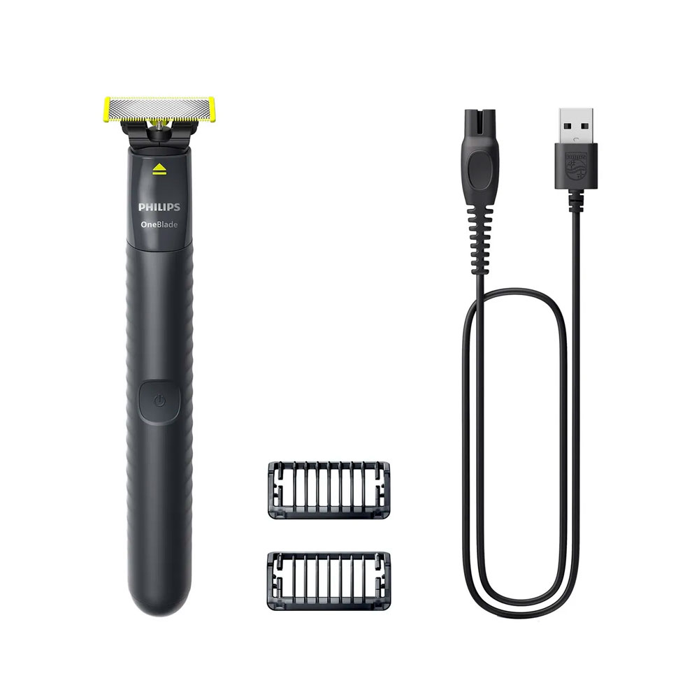 MODELADOR DE BARBA ONE BLADE QP1424 SECO Y HÚMEDO - 2