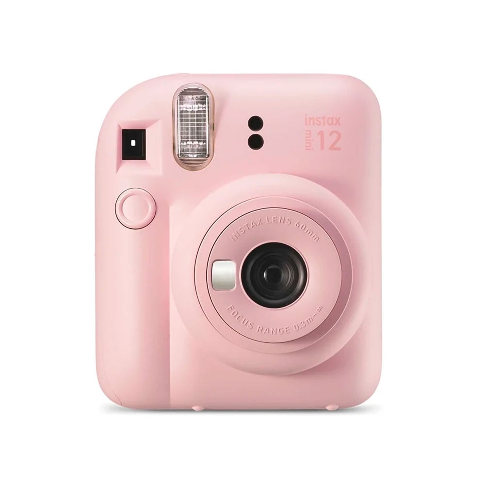 CAMARA FUJIFILM INSTAX MINI 12 ROSA + ESTUCHE TRANS+PELICULA X10+ ALBUM - 2