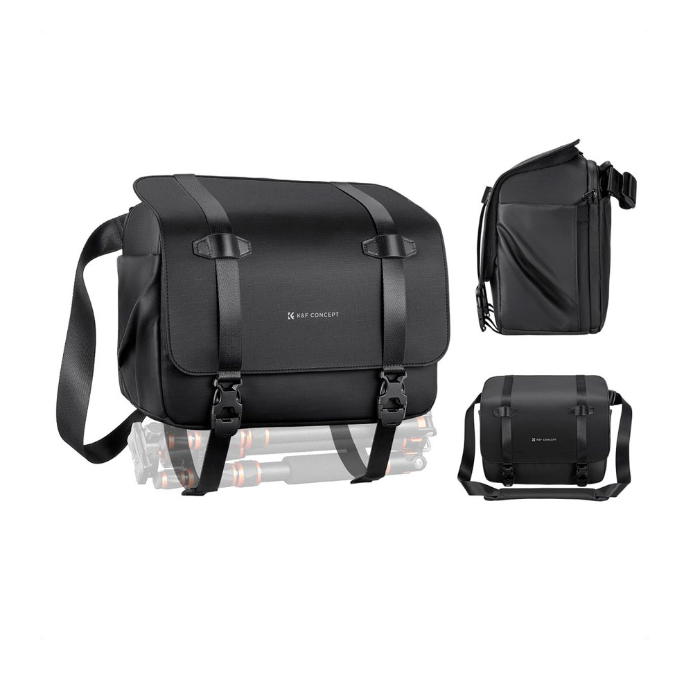 MALETIN KYF CONCEPT 10L KF13.163 NEGRO - 1