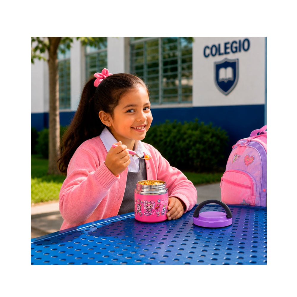 TERMO DE COMIDA TOKI DOKI SCOOL 600ML 704952 - 3