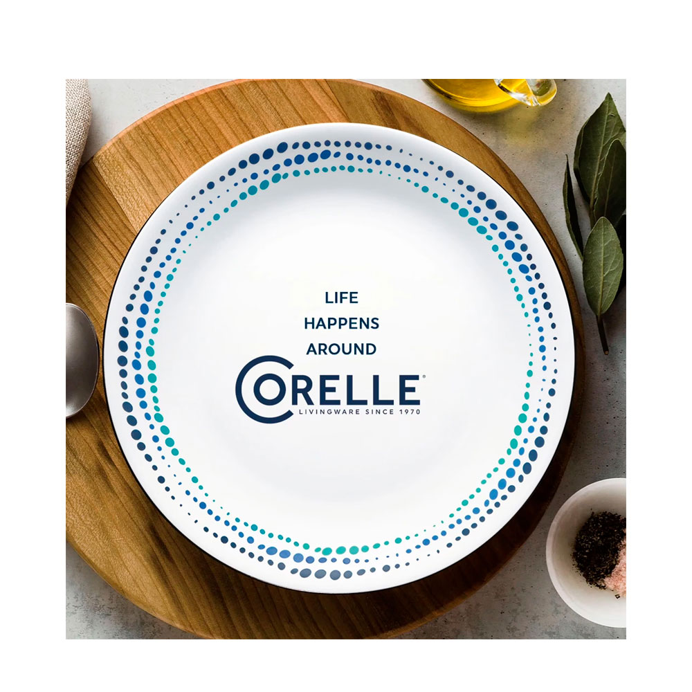 VAJILLA CORELLE 12 PIEZAS OCEAN BLUES - 3