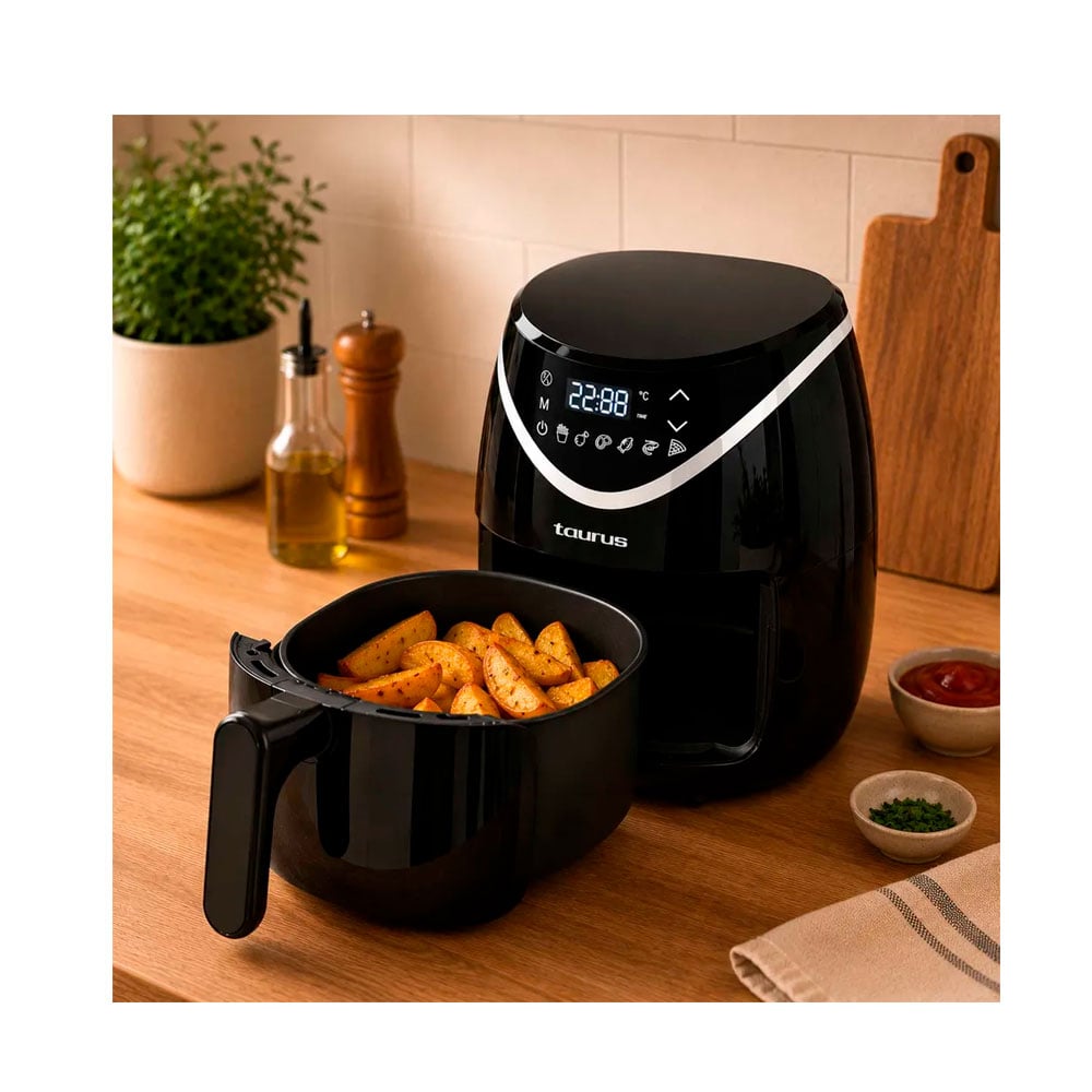 FREIDORA DE AIRE TAURUS 2.8LT BLACK FRYER II - 3