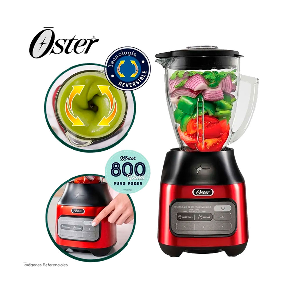 LICUADORA OSTER REVERSIBLE BLSTPEG-CRT 1.5 LT 800W 3 VEL - 2