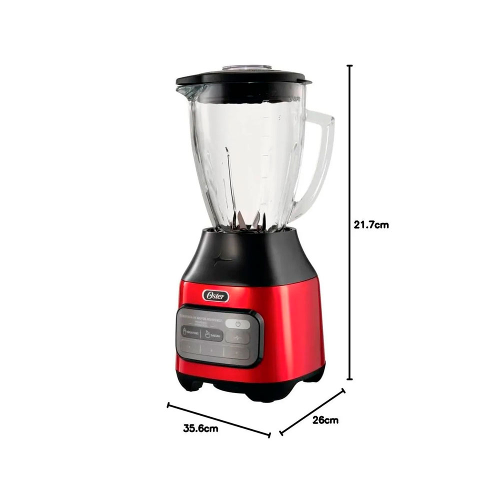 LICUADORA OSTER REVERSIBLE BLSTPEG-CRT 1.5 LT 800W 3 VEL - 5