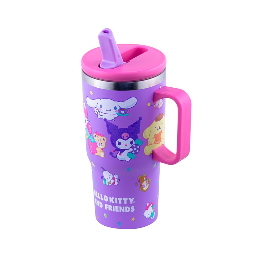 VASO TUMBLER HELLO KITTY Y FRIENDS 500ML SCOOL ACERO INOX 705047 - 1